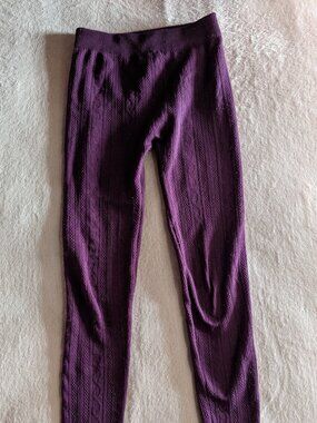 Lily Morgan purple warm leggings